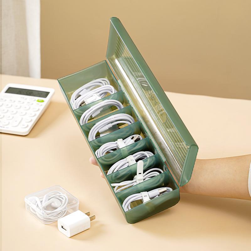 Transparent Desk Cable Organiser