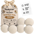 Wool Dryer Balls (6-Pack, XL)