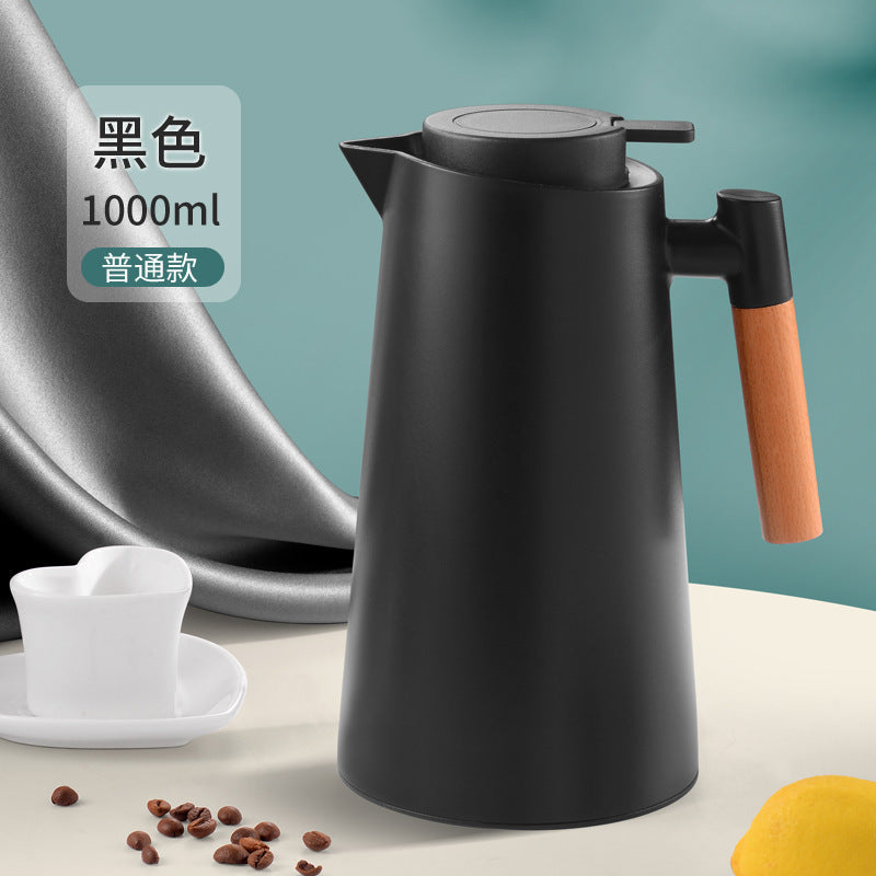 Insulated Press-Top Water Jug (Glass Liner)