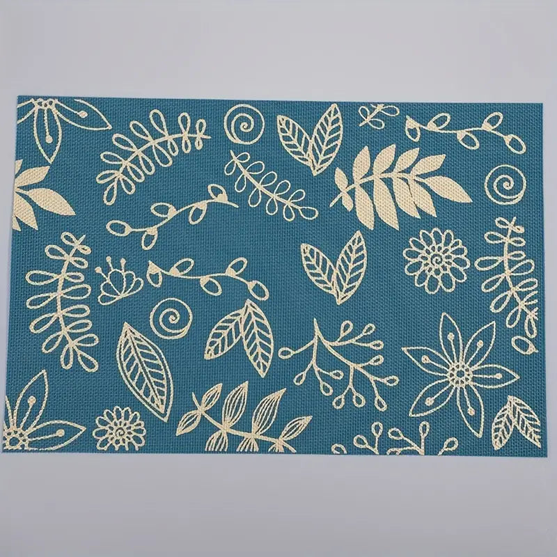 Leaf Print Table Mat