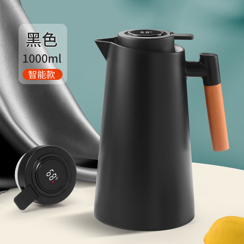 Insulated Press-Top Water Jug (Glass Liner)