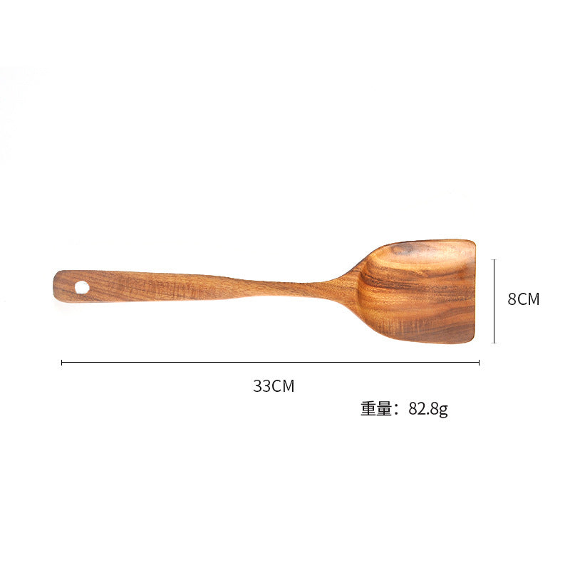7-Piece Teak Kitchen Utensil Set