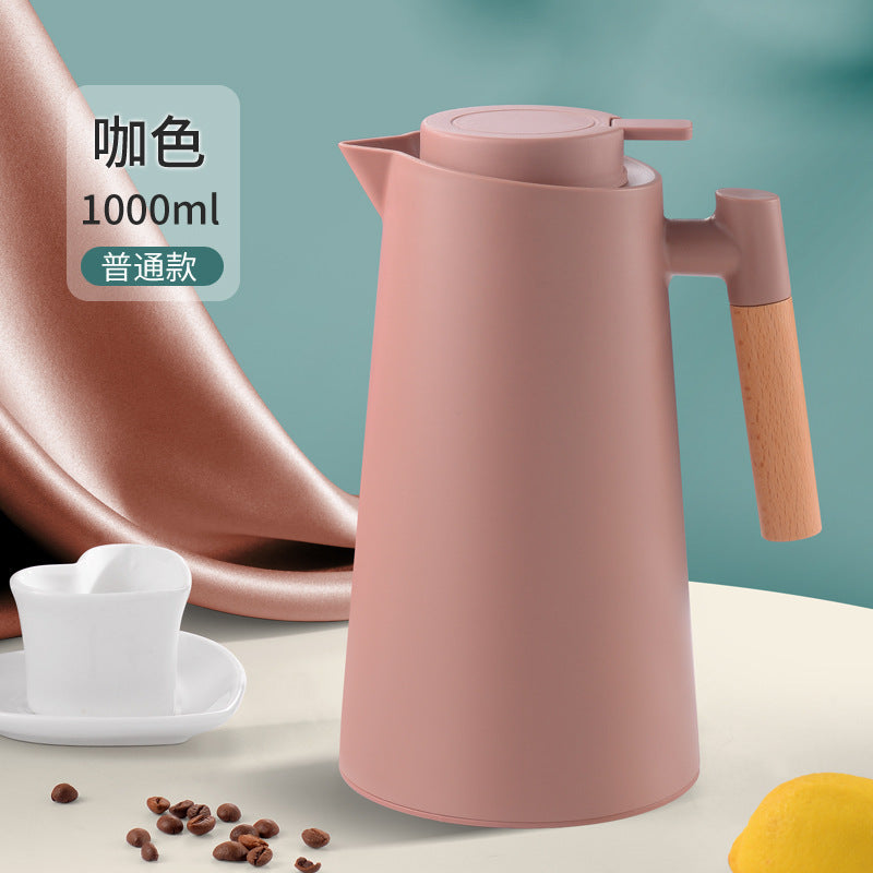Insulated Press-Top Water Jug (Glass Liner)
