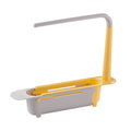 Retractable Sink Soap and Sponge Storage Rack