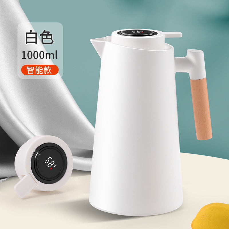 Insulated Press-Top Water Jug (Glass Liner)
