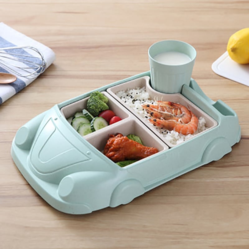 Bamboo Fibre Kids Tableware Set