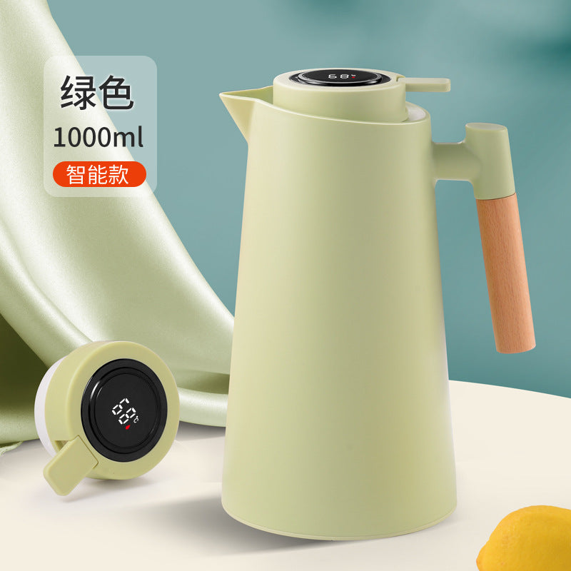 Insulated Press-Top Water Jug (Glass Liner)