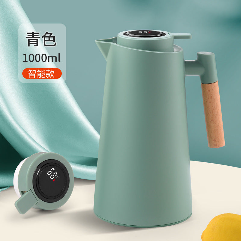Insulated Press-Top Water Jug (Glass Liner)