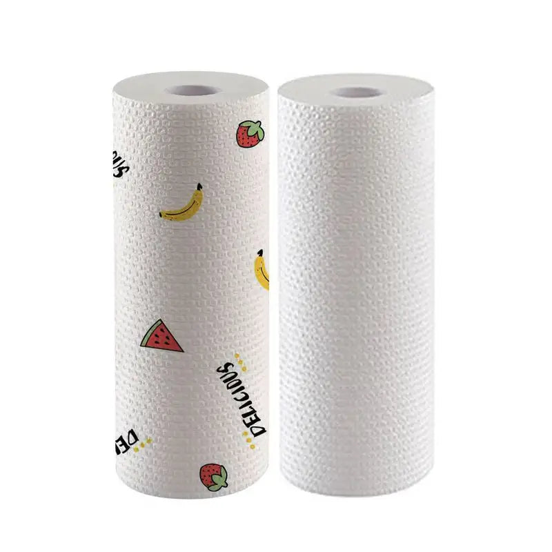 Oil-Absorbing Kitchen Paper Towels (2 Rolls)