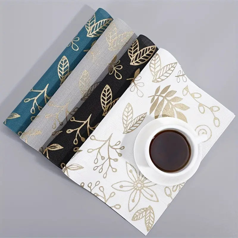 Leaf Print Table Mat