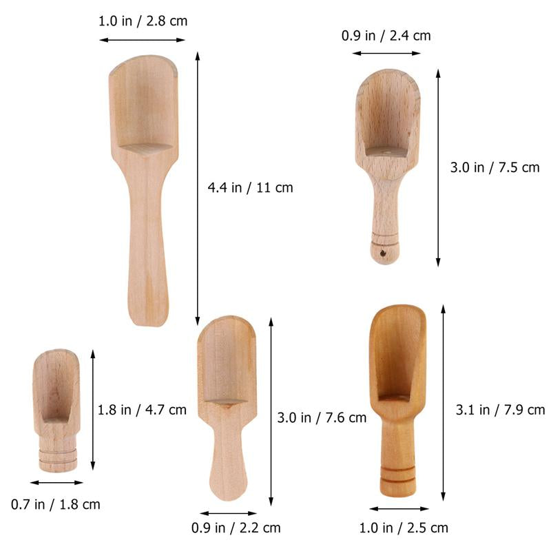 Wooden Salt & Coffee Scoop