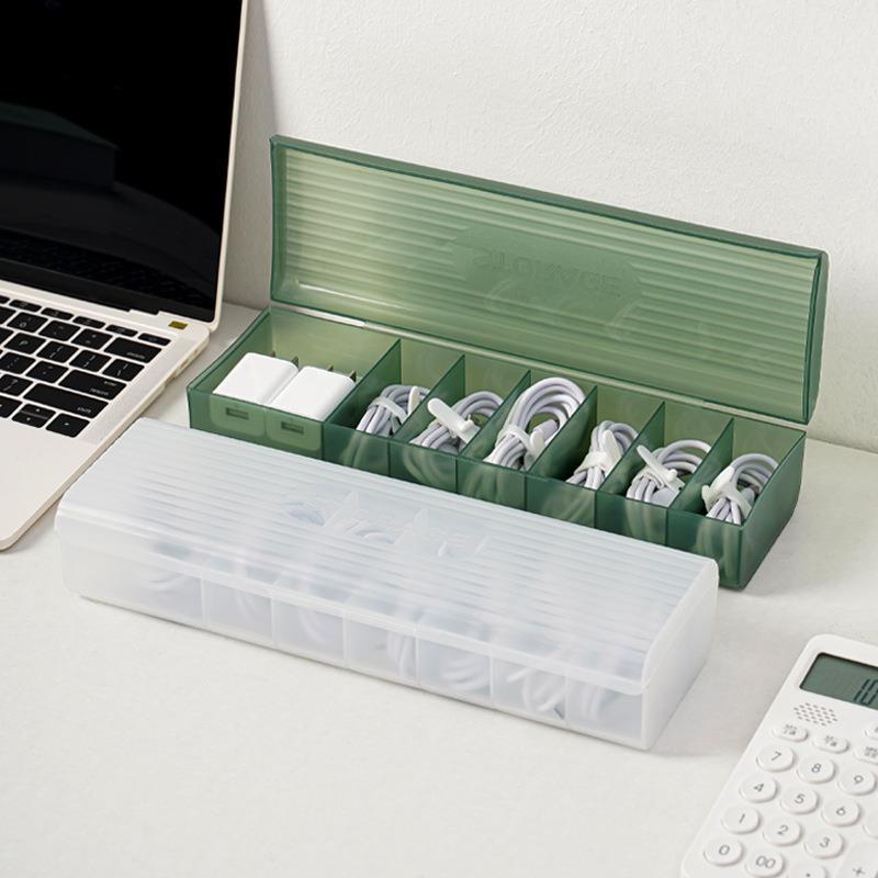 Transparent Desk Cable Organiser