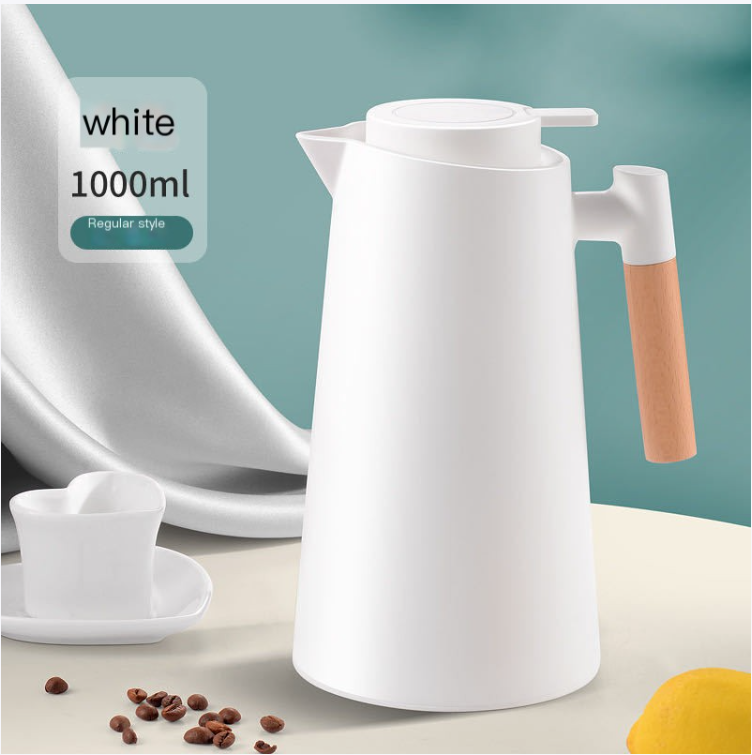 Insulated Press-Top Water Jug (Glass Liner)