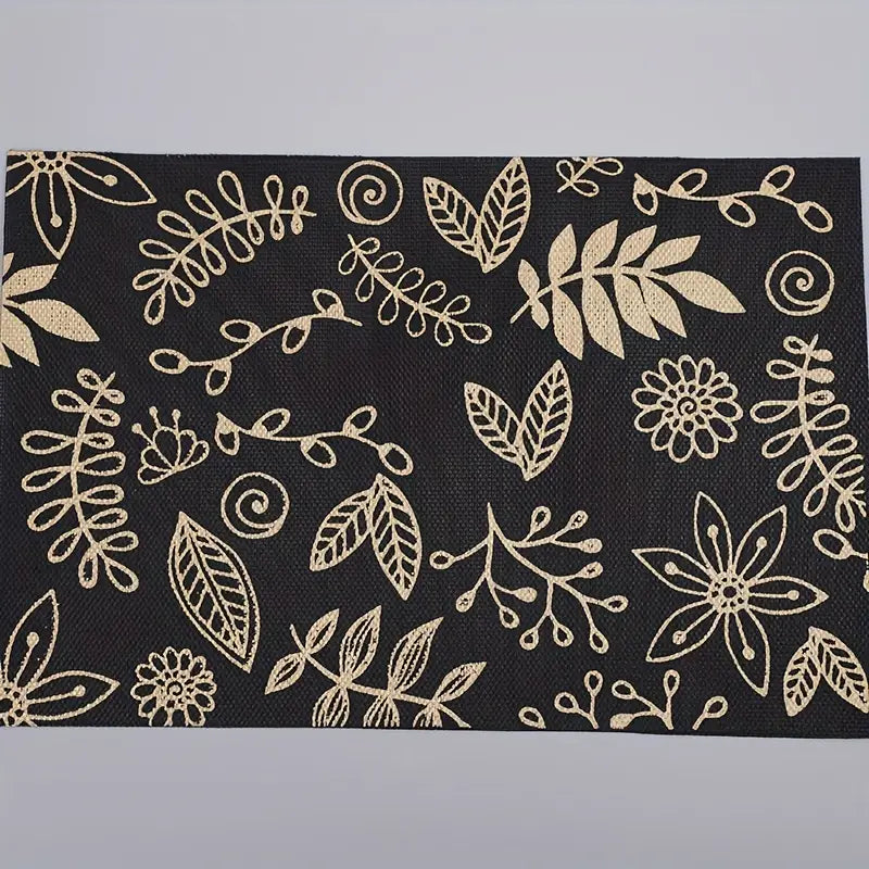Leaf Print Table Mat