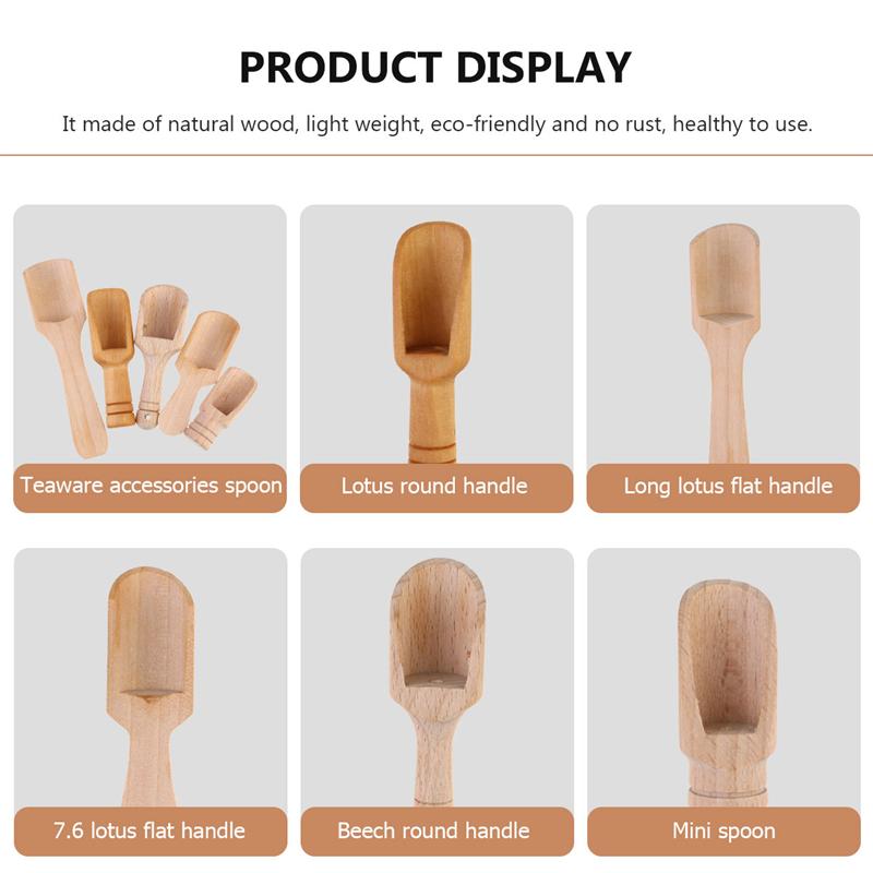 Wooden Salt & Coffee Scoop