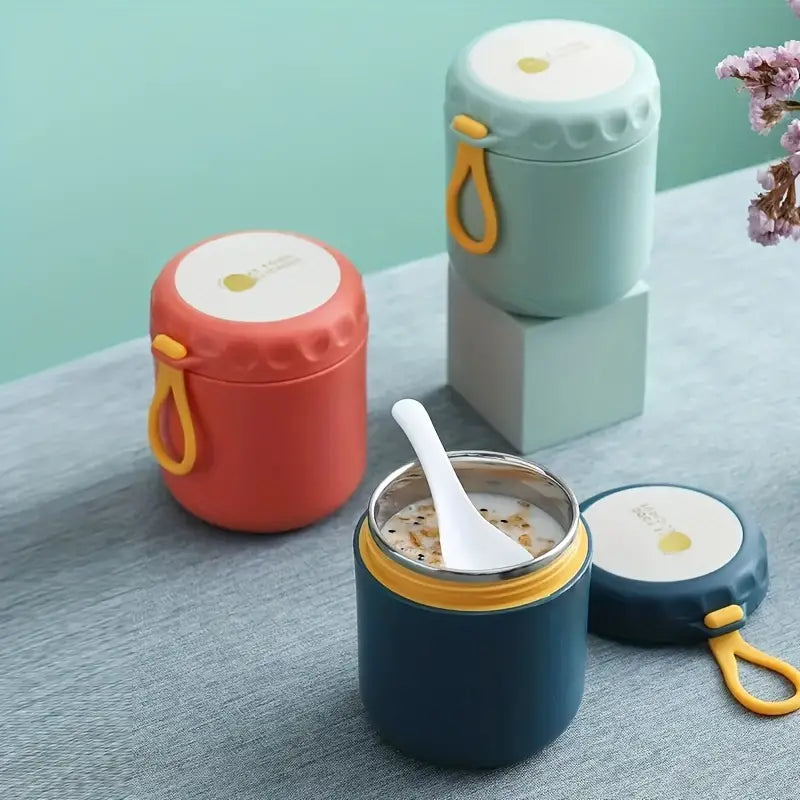 Ceramic Mug with Lid & Straw