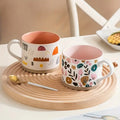 Floral Ceramic Coffee Mug