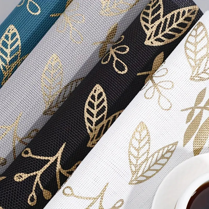 Leaf Print Table Mat