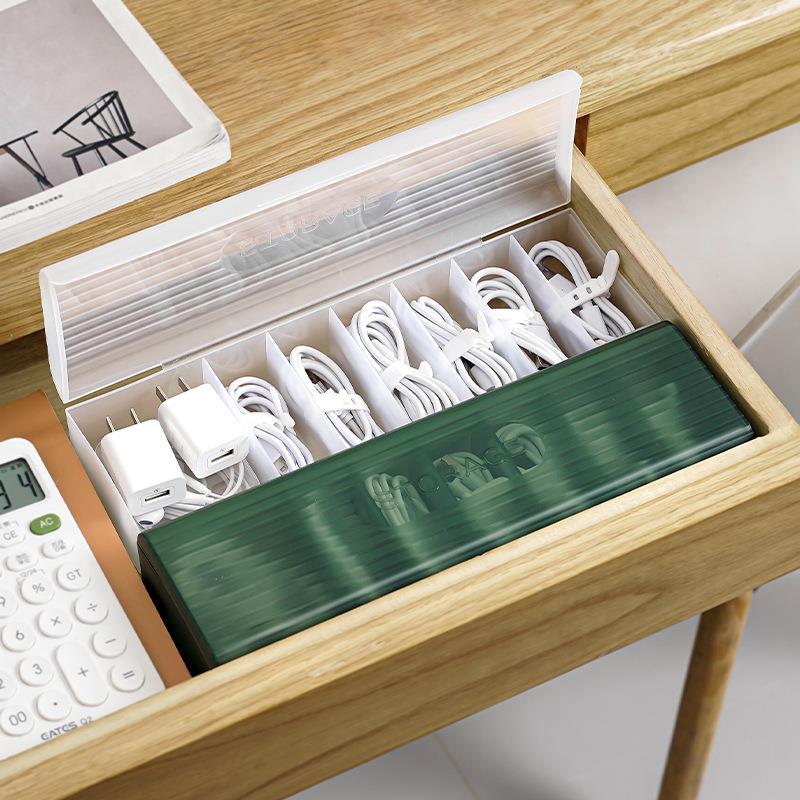 Transparent Desk Cable Organiser