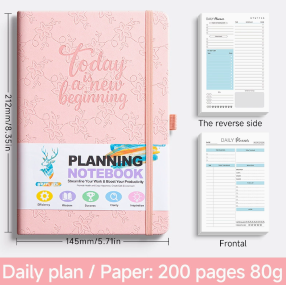 Hardcover Planner Notebook