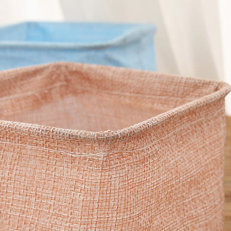 Cotton & Linen Desk Basket